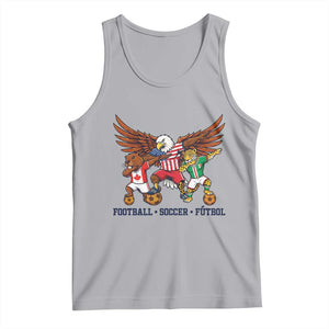 Eagle Jaguar Beaver 2026 Football Tank Top Supporters Gift Idea TS12 Athletic Heather Print Your Wear