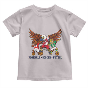 Eagle Jaguar Beaver 2026 Football Toddler T Shirt Supporters Gift Idea TS12 Ice Gray Print Your Wear