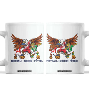 Eagle Jaguar Beaver 2026 Football Coffee Mug Supporters Gift Idea TS12 White Print Your Wear