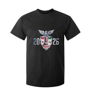 Canada Mexico USA T Shirt For Kid International Soccer Lover Gift TS12 Black Print Your Wear
