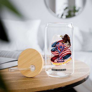 United States Sport USA Team 2026 Glass Can American Soccer Fans Gift TS12 Print Your Wear