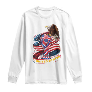 United States Sport USA Team 2026 Long Sleeve Shirt American Soccer Fans Gift TS12 White Print Your Wear