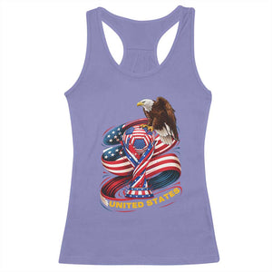 United States Sport USA Team 2026 Racerback Tank Top American Soccer Fans Gift TS12 Violet Print Your Wear