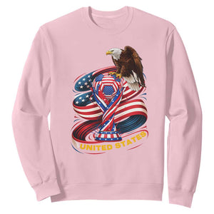 United States Sport USA Team 2026 Sweatshirt American Soccer Fans Gift TS12 Light Pink Print Your Wear