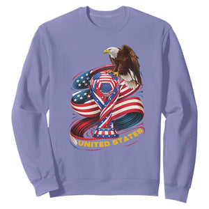 United States Sport USA Team 2026 Sweatshirt American Soccer Fans Gift TS12 Violet Print Your Wear