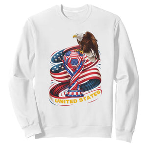 United States Sport USA Team 2026 Sweatshirt American Soccer Fans Gift TS12 White Print Your Wear