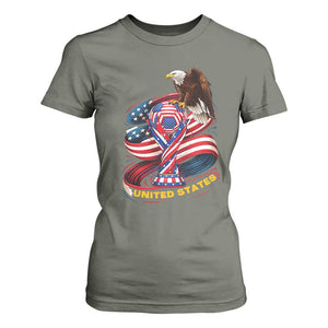 United States Sport USA Team 2026 T Shirt For Women American Soccer Fans Gift TS12 Military Green Print Your Wear