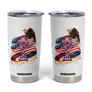 United States Sport USA Team 2026 Tumbler Cup American Soccer Fans Gift TS12 White Print Your Wear