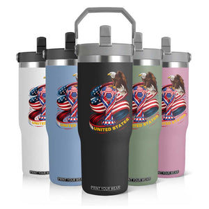 United States Sport USA Team 2026 Flip Straw Tumbler American Soccer Fans Gift TS12 Print Your Wear