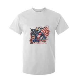 American Eagle And Soccer USA 2026 Supporter T Shirt For Kid TS12 White Print Your Wear