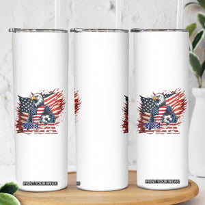 American Eagle And Soccer USA 2026 Supporter Skinny Tumbler TS12 Print Your Wear