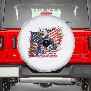 American Eagle And Soccer USA 2026 Supporter Spare Tire Cover TS12 Black Print Your Wear