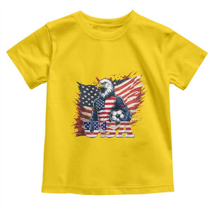 American Eagle And Soccer USA 2026 Supporter Toddler T Shirt TS12 Daisy Print Your Wear