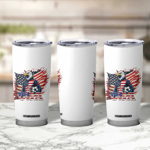 American Eagle And Soccer USA 2026 Supporter Tumbler Cup TS12 Print Your Wear