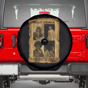 Shirley Chisholm Catalyst For Change Quote Spare Tire Cover Womens History Month TS12 Black Print Your Wear