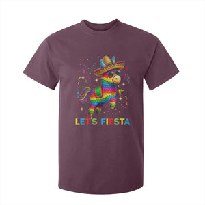Mexican Fiesta Pinata T Shirt For Kid Funny Cinco De Mayo TS12 Maroon Print Your Wear