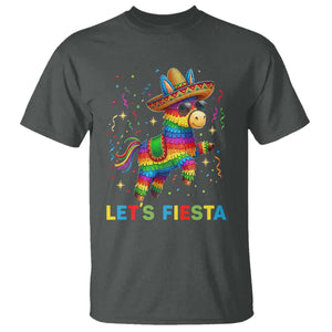Mexican Fiesta Pinata T Shirt Funny Cinco De Mayo TS12 Dark Heather Print Your Wear