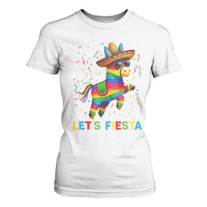 Mexican Fiesta Pinata T Shirt For Women Funny Cinco De Mayo TS12 White Print Your Wear