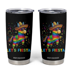 Mexican Fiesta Pinata Tumbler Cup Funny Cinco De Mayo TS12 Black Print Your Wear