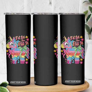Funny Cinco De Mayo Pinata Skinny Tumbler Id Let You Hit It TS12 Print Your Wear