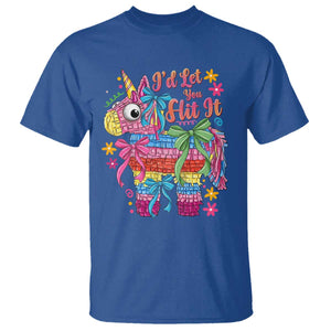 Funny Cinco De Mayo Pinata T Shirt Id Let You Hit It TS12 Royal Blue Print Your Wear