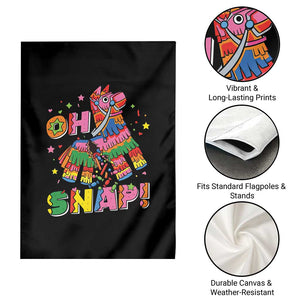 Funny Cinco De Mayo Pinata Candy Party Garden Flag Oh Snap TS12 Print Your Wear