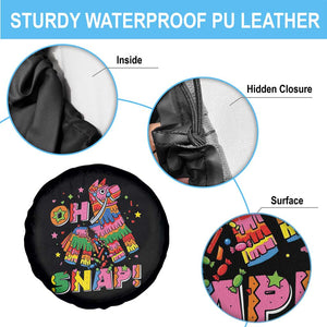 Funny Cinco De Mayo Pinata Candy Party Spare Tire Cover Oh Snap TS12 Print Your Wear