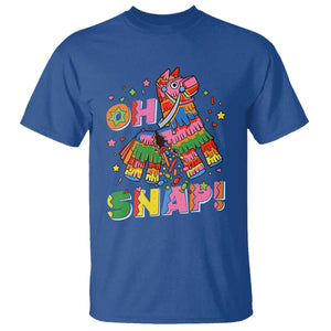 Funny Cinco De Mayo Pinata Candy Party T Shirt Oh Snap TS12 Royal Blue Print Your Wear