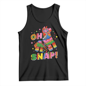 Funny Cinco De Mayo Pinata Candy Party Tank Top Oh Snap TS12 Black Print Your Wear