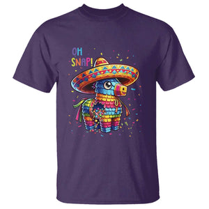 Hilarious Pinata Candy Rainbow Fiesta Party T Shirt Oh Snap TS12 Purple Print Your Wear