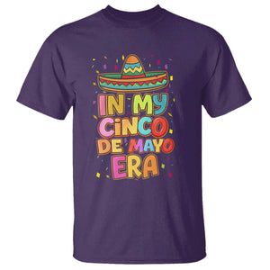 Funny Mexican Fiesta Party T Shirt In My Cinco De Mayo Era TS12 Purple Print Your Wear