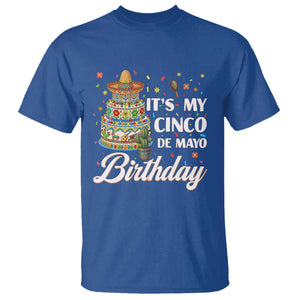 Funny Cinco De Mayo Birthday T Shirt Mexican Fiesta Theme Party TS12 Royal Blue Print Your Wear