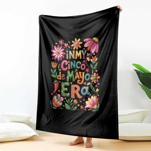 Trendy Floral Fiesta Celebration Throw Blanket In My Cinco De Mayo Era TS12 Print Your Wear