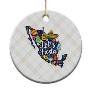 Cinco De Mayo Party Mexican Map Ceramic Ornament Lets Fiesta TS12 1pc Christmas Plaid Print Your Wear
