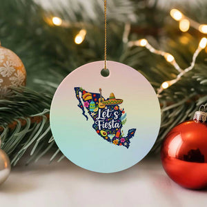Cinco De Mayo Party Mexican Map Ceramic Ornament Lets Fiesta TS12 1pc Pastel Print Your Wear