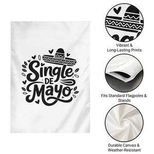 Funny Mexican Party Gift Garden Flag Single De Mayo Squad TS12 Print Your Wear