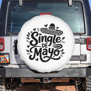 Funny Mexican Party Gift Spare Tire Cover Single De Mayo Squad TS12 No hole White Print Your Wear