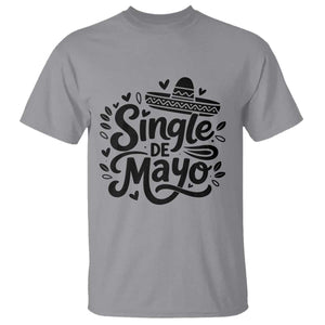 Funny Mexican Party Gift T Shirt Single De Mayo Squad TS12 Sport Gray Print Your Wear