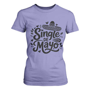 Funny Mexican Party Gift T Shirt For Women Single De Mayo Squad TS12 Violet Print Your Wear