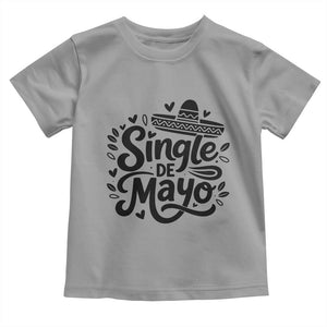 Funny Mexican Party Gift Toddler T Shirt Single De Mayo Squad TS12 Sport Gray Print Your Wear