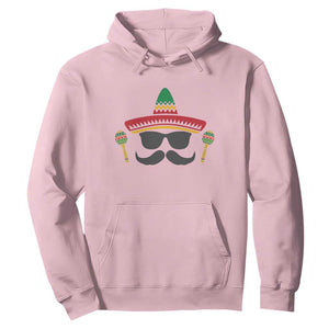 Funny Cinco De Mayo Maracas Characte Hoodie Fiesta Party Gift TS12 Light Pink Print Your Wear
