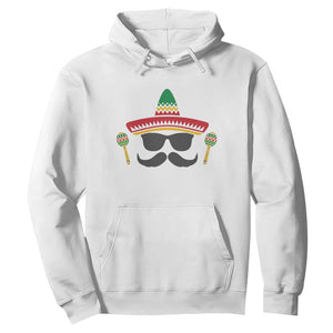 Funny Cinco De Mayo Maracas Characte Hoodie Fiesta Party Gift TS12 White Print Your Wear