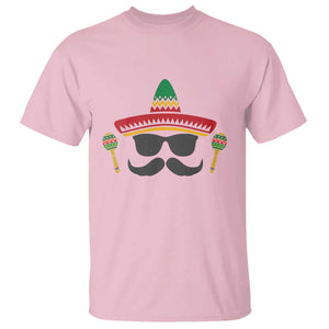 Funny Cinco De Mayo Maracas Characte T Shirt Fiesta Party Gift TS12 Light Pink Print Your Wear