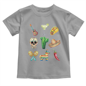 Cinco De Mayo Toddler T Shirt Mexican Fiesta Party Celebration TS12 Sport Gray Print Your Wear