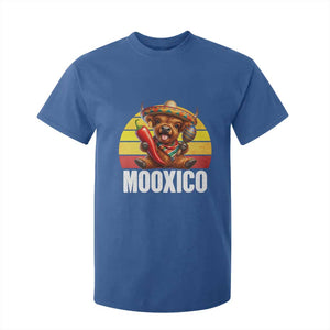 Funny Highland Cow MooXico T Shirt For Kid Cinco De Mayo Fiesta Party TS12 Royal Blue Print Your Wear