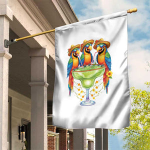 Cinco De Mayo Summer Party Garden Flag Funny Parrots Drinking Margaritas TS12 Print Your Wear