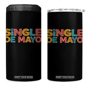 Mexican Fiesta Party Gift 4 in 1 Can Cooler Tumbler Single De Mayo TS12 One Size: 16 oz Black Print Your Wear