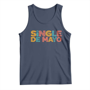 Mexican Fiesta Party Gift Tank Top Single De Mayo TS12 Navy Print Your Wear