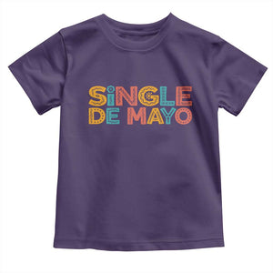 Mexican Fiesta Party Gift Toddler T Shirt Single De Mayo TS12 Purple Print Your Wear