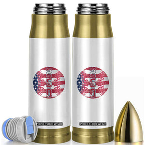USA 250th Anniversary Baseball Bullet Tumbler Patriotic Athlete Gift TS12 White Print Your Wear